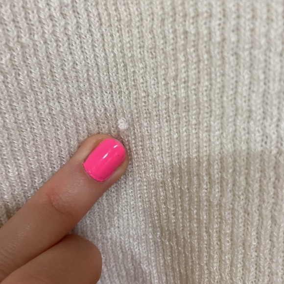 Express Balloon shoulder turtleneck sweater long sleeve top - Picture 3 of 6